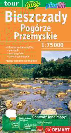 Bieszczady Pogórze Przemyskie 1:75 000 - Opracowanie Zbiorowe