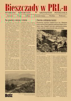 Bieszczady w PRL-u Wybrane reportaże