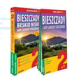 Bieszczady zestaw przewodnikowy 2w1 2021 -  Piotr Krzywda