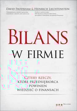 Bilans w firmie Cztery rzeczy które przedsiębiorca powinien wiedzieć o  finansach