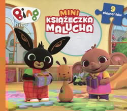 Bing Mini książeczka malucha puzzle 9 elementów