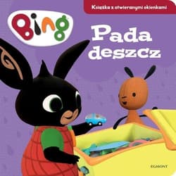 Bing Pada deszcz Książka z otwieranymi okienkami