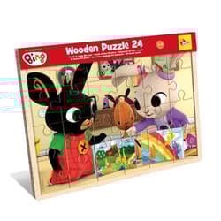 Bing puzzle drewniane 24el