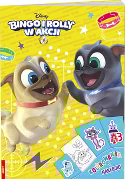 Bingo i Rolly w akcji Kolorowanka i naklejki DPN-34