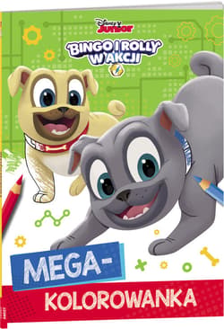 Bingo i Rolly w Akcji. Megakolorowanka - Praca zbiorowa