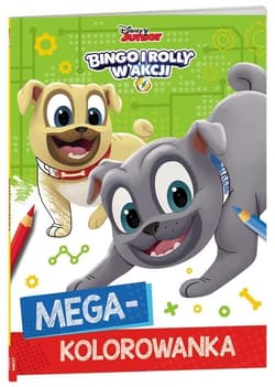 Bingo i Rolly w Akcji. Megakolorowanka - Praca zbiorowa
