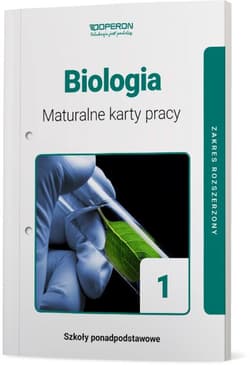 Biologia 1 Maturalne karty pracy Zakres rozszerzony Szkoła ponadpodstawowa - Dawid Kaczmarek