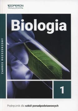 Biologia 1 Podręcznik Zakres rozszerzony Szkoła ponadpodstawowa - Jakubik Beata, Szymańska Renata