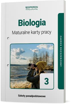 Biologia 3 Maturalne karty pracy Zakres rozszerzony Szkoła ponadpodstawowa - Alicja Kasińska