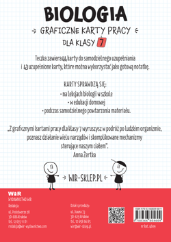 Galeria - zdjęcie nr. 2 - Biologia Graficzne karty pracy dla klasy 7