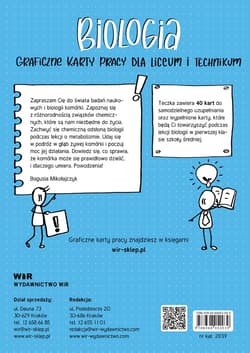 Galeria - zdjęcie nr. 5 - Biologia Graficzne karty pracy dla liceum i technikum Poziom podstawowy Zestaw 1