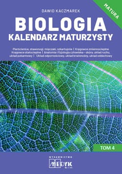 Biologia Kalendarz Maturzysty Tom 4 - Dawid Kaczmarek