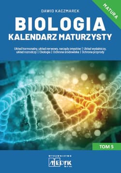 Biologia Kalendarz Maturzysty Tom 5 - Dawid Kaczmarek