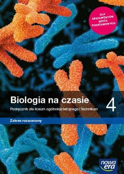 Biologia na czasie 4 Podręcznik Zakres rozszerzony Szkoła ponadpodstawowa - Dubert Franciszek, Jurgowiak Marek, Zamachowski Władysław