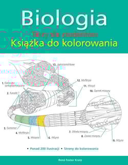 Biologia Testy dla studentów Książka do kolorowania