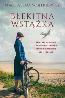 Błękitna wstążka Wielkie Litery - Magdalena Wojtkiewicz