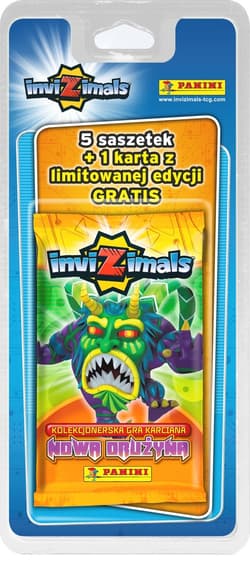 Blister z kartami InviZimals Nowa drużyna