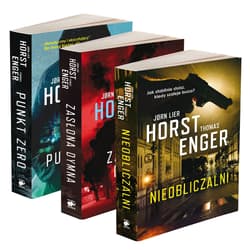 Blix i Ramm na tropie zbrodni Punkt zero / Zasłona dymna / Nieobliczalni Trylogia Pakiet - Jorn Lier Horst, Thomas Enger