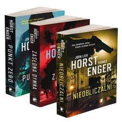 Blix i Ramm na tropie zbrodni Punkt zero / Zasłona dymna / Nieobliczalni Trylogia Pakiet - Jorn Lier Horst, Thomas Enger