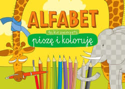 Blok kreatywny Alfabet Dzikie zwierzęta - Praca zbiorowa
