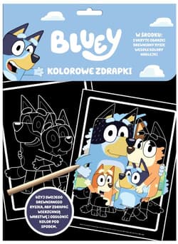Bluey Kolorowe Zdrapki Część 1 - Praca zbiorowa