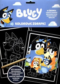 Bluey Kolorowe Zdrapki Część 1 - Praca zbiorowa