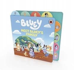 Bluey: Meet Bluey's Family: Tabbed Board Book - Praca zbiorowa