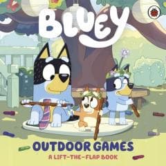 Bluey: Outdoor Games: A Lift-the-Flap Book - Praca zbiorowa