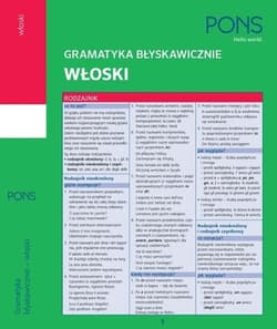 Błyskawicznie gramatyka włoska PONS - Opracowanie Zbiorowe