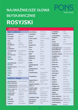 Błyskawicznie podróże rosyjski PONS - Opracowanie Zbiorowe