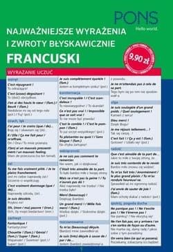 Błyskawicznie zwroty i wyrażenia francuskie PONS - Opracowanie Zbiorowe