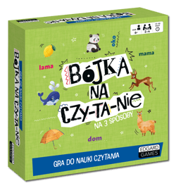 Bójka na czytanie Gra do nauki czytania - Opracowanie Zbiorowe