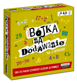 Bójka na dodawanie Gra do nauki szybkiego liczenia w pamięci - Jarosław Wójcicki, Norman Ewa