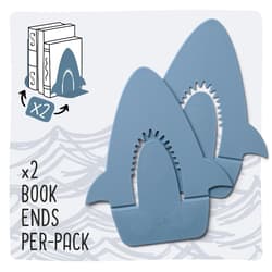 Book End 2 podpórki pod książki Rekin