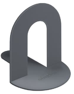 Book End - podpórka pod książki - szara