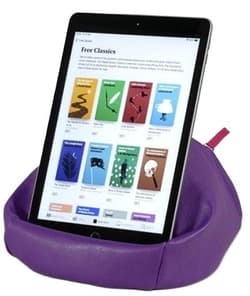 Bookaroo Bean Bag Pufa pod książkę/tablet fiolet