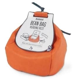 Bookaroo Bean Bag Pufa pod książkę/tablet pomarań.