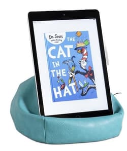 Bookaroo Bean Bag Pufa pod książkę/tablet turkus