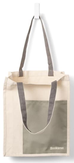 Bookaroo Torba bawełniana Fern&Cream