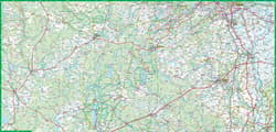 Galeria - zdjęcie nr. 2 - Bory Tucholskie Kaszuby Kociewie mapa turystyczna 1:150 000 laminat 2023