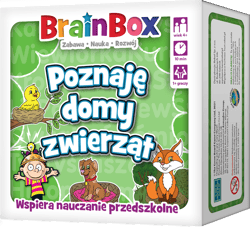 BrainBox Poznaję domy zwierząt