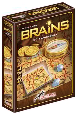 Brains Mapa skarbów - Reiner  Knizia