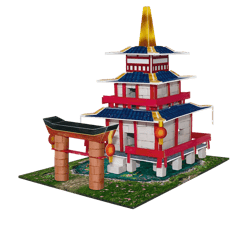 Galeria - zdjęcie nr. 3 - Brick Trick Travel Pagoda 61914