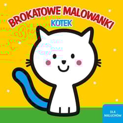 Brokatowe malowanki Kotek