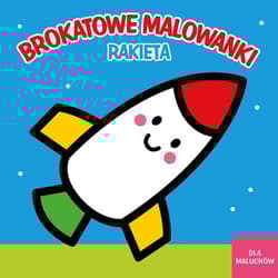 Brokatowe malowanki Rakieta