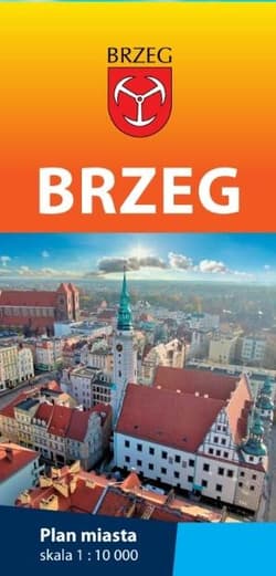 Brzeg - plan miasta 1:10 000 - Praca zbiorowa