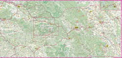 Galeria - zdjęcie nr. 3 - Bucovina Maramures adventure map 1:250 000 laminat 2024