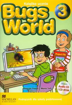 Bugs World 3 Podręcznik z płytą CD Szkoła podstawowa - Papiol Elisenda, Toth Maria