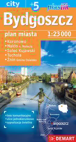 Bydgoszcz 1:23 000 plan miasta - Opracowanie Zbiorowe