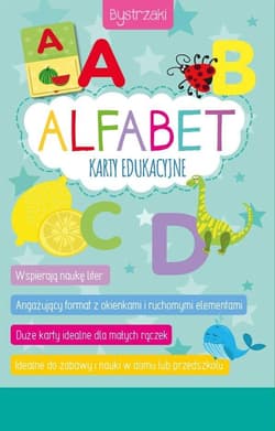 Bystrzaki. Alfabet. Karty edukacyjne - Izabella Sieńko-Holewa